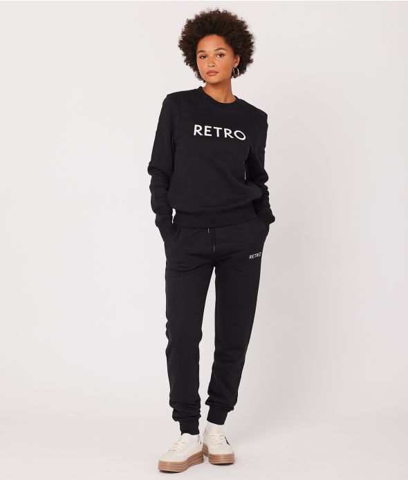 HAILEY JOGGING BOTTOM, BLACK