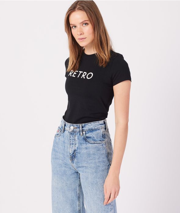 HAILEY T-SHIRT, BLACK