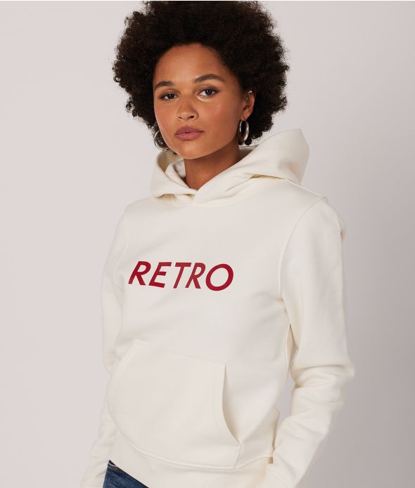 HAILEY HOODIE JOGGING TOP, OFFWHITE