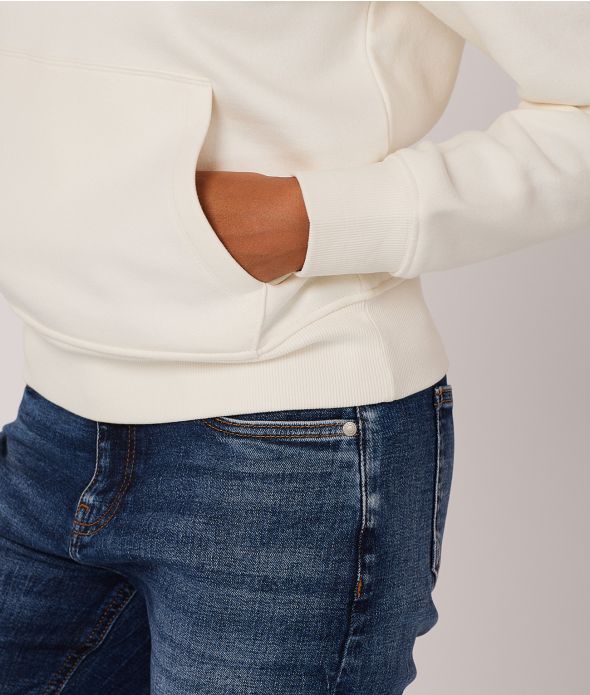 HAILEY HOODIE JOGGING TOP, OFFWHITE