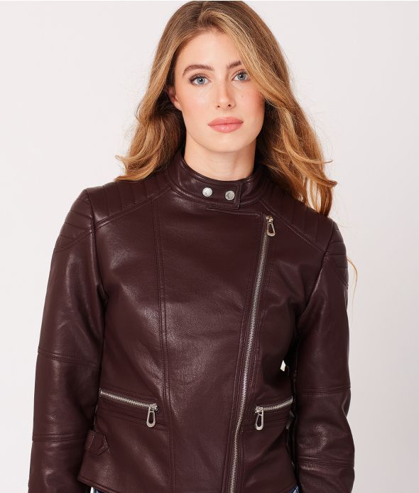 BARBARA JACKET, BORDEAUX