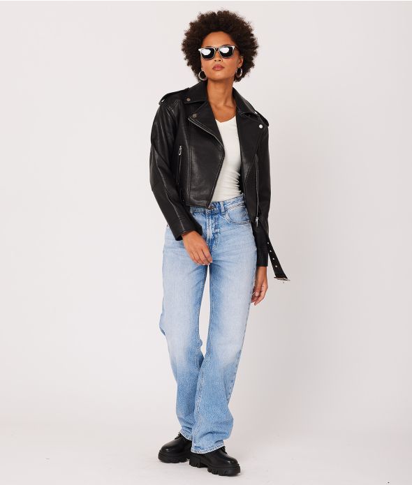 LINDZY JACKET, BLACK