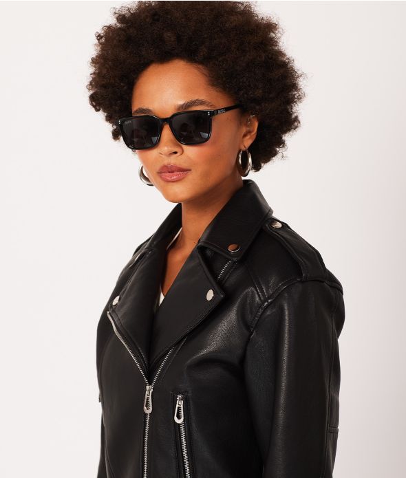 LINDZY JACKET, BLACK