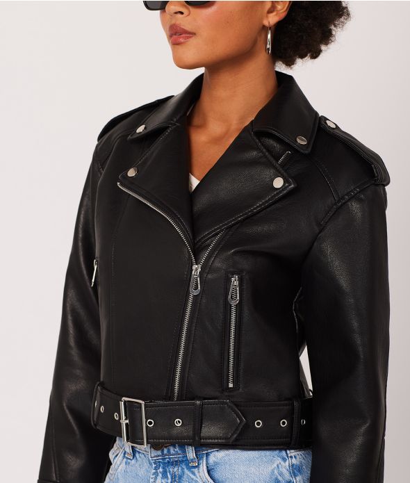 LINDZY JACKET, BLACK