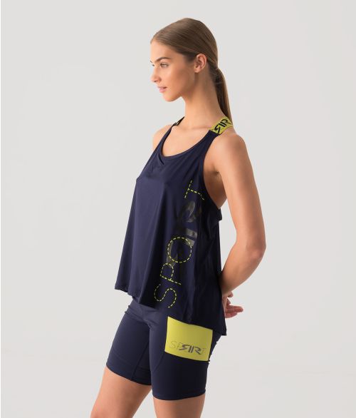 TAMMI TANK TOP, DARK BLUE