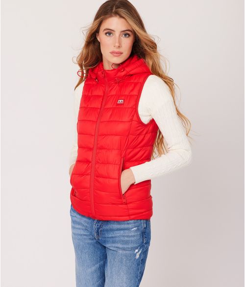 MYA VEST VEST, RED