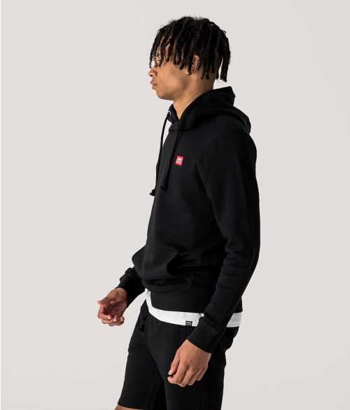 EDON HOODIE JOGGING TOP, BLACK