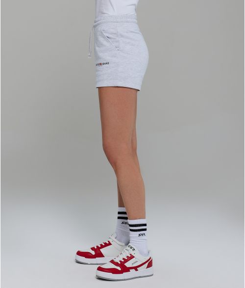 GIANNA JOGGING SHORT, OFFWHITE MELANGE