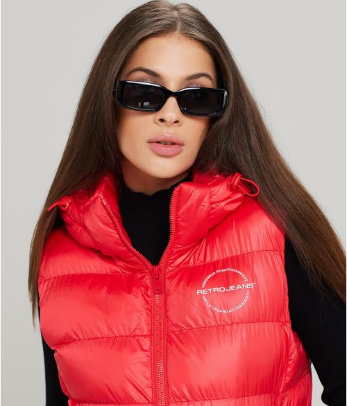 KARRI VEST VEST, RED