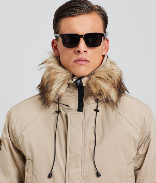 MONSOOR SHORT JACKET JACKET, BEIGE