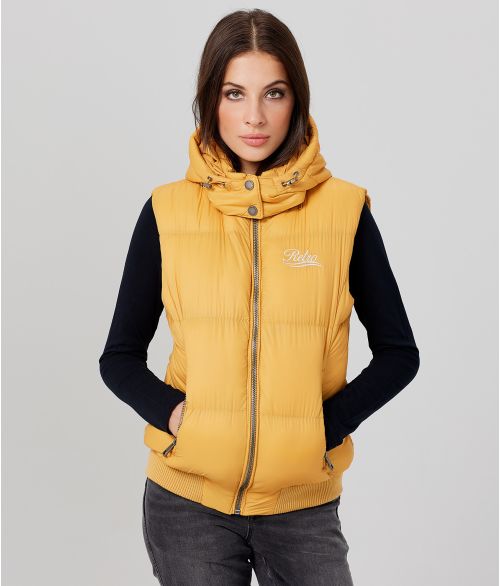 LOLLY VEST VEST, OCHRE
