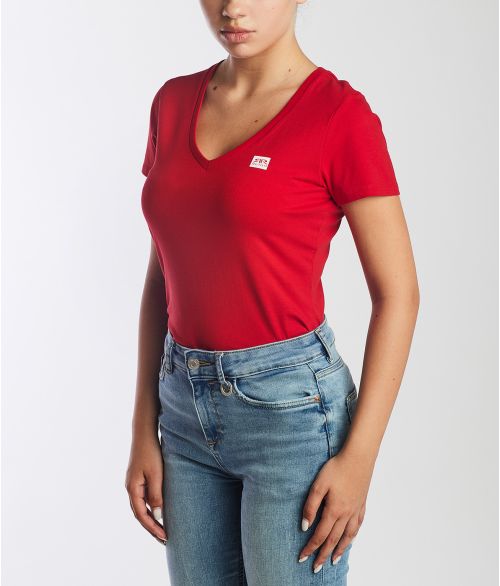 ELIZABETH V T-SHIRT, RED