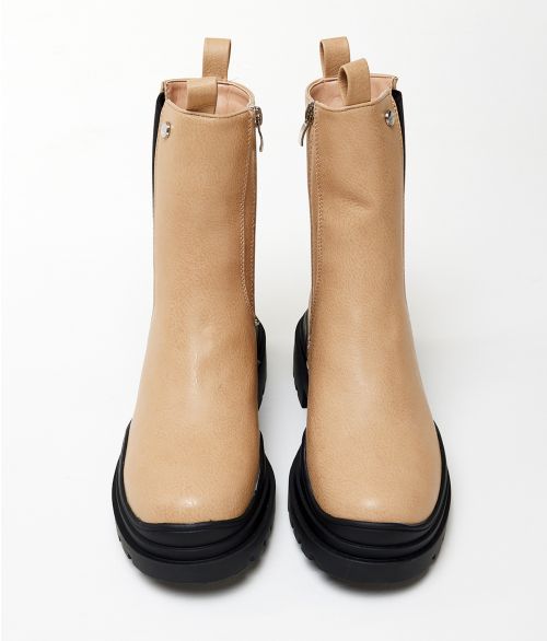 LAUREL BOOTS BOOTS, BEIGE