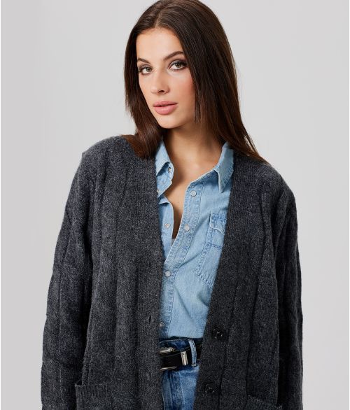 ROSEVILLE CARDIGAN CARDIGAN, ANTRA MELANGE