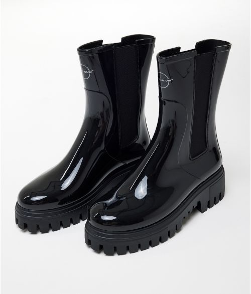 KARRI RUBBER BOOTS BOOTS, BLACK