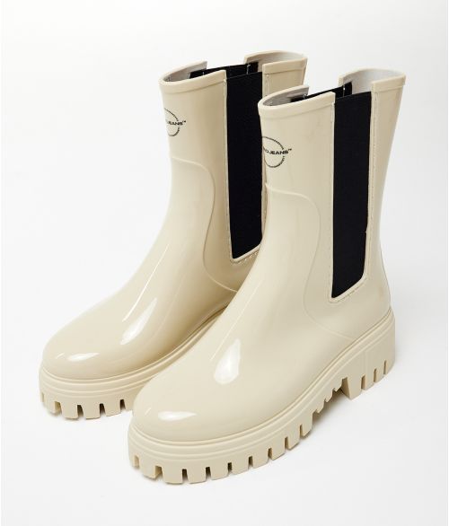 KARRI RUBBER BOOTS BOOTS, WHITE