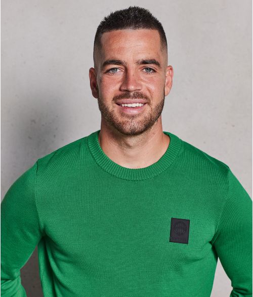 GOALKEEPER KNIT SWEATER, GREEN
