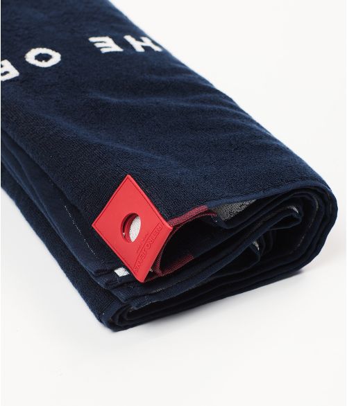 SURIN BEACH TOWEL, DARK BLUE