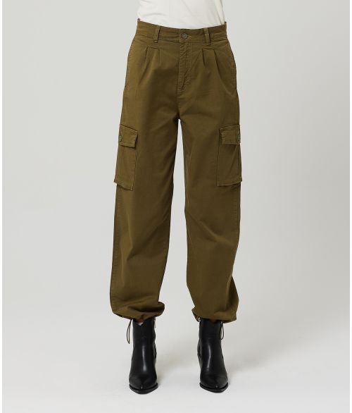 LAUREL CARGO PANTS PANTS, KHAKI