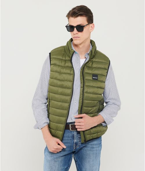 AMOS VEST, KHAKI