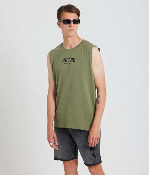 LUCKY ULTRA TANK TOP, KHAKI
