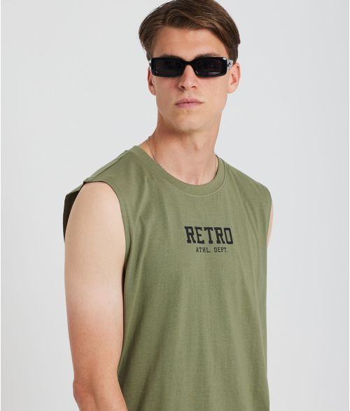 LUCKY ULTRA TANK TOP, KHAKI