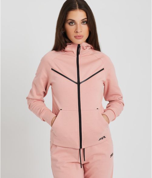 LUNA JOGGING TOP, LIGHT PINK