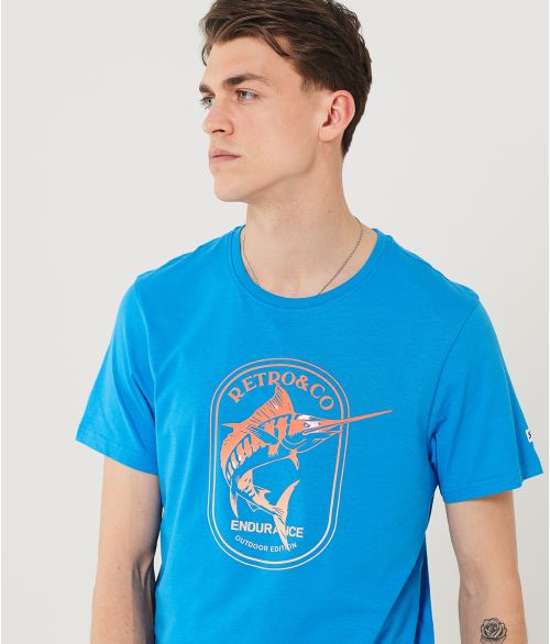 ALBACORA T-SHIRT, BLUE