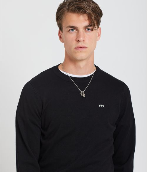 AMBROSE KNITWEAR, BLACK