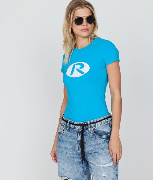 CHRYSSA T-SHIRT, BLUE