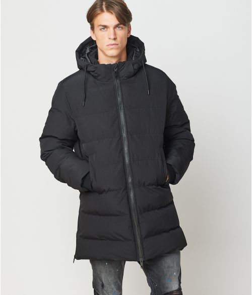 GONZALO LONG JACKET, BLACK