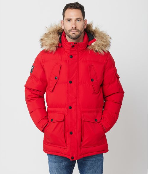 HIMALAYA LONG JACKET, RED