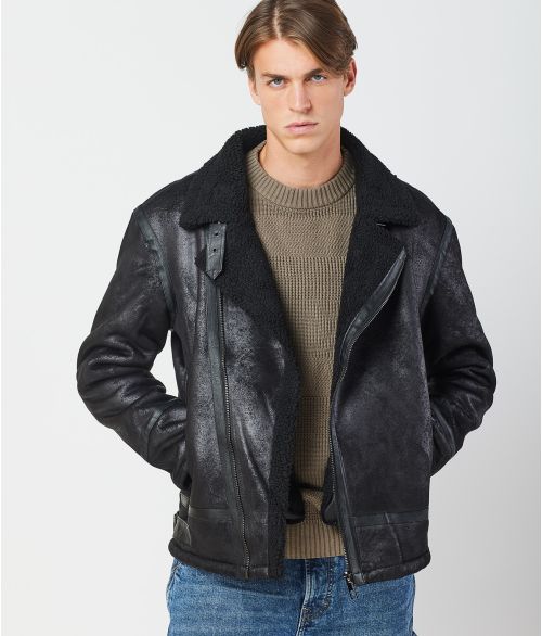 ABANDON JACKET, BLACK