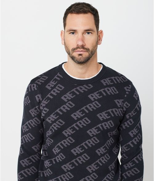 ZULU SWEATER, BLACK