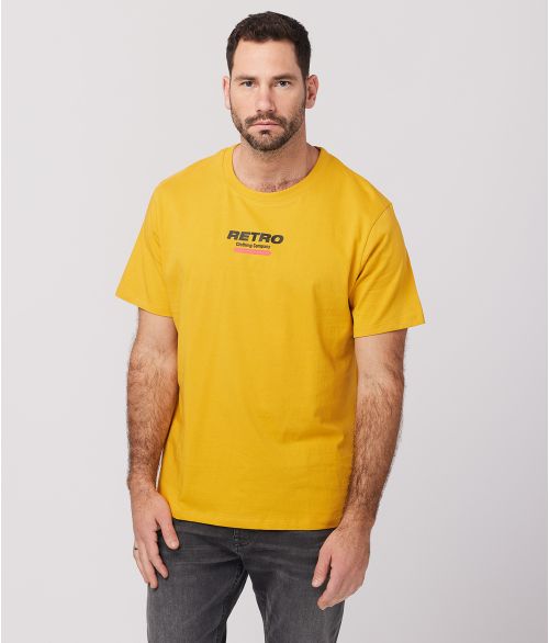 NIKOS T-SHIRT, YELLOW