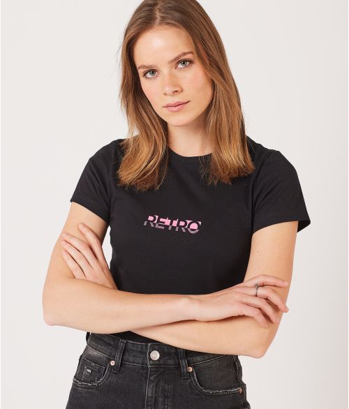 KEILY T-SHIRT, BLACK