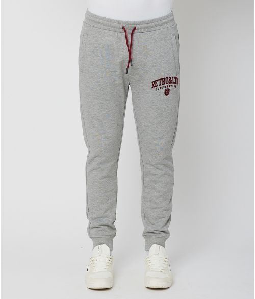 ZEPHYR JOGGING BOTTOM, GREY MELANGE