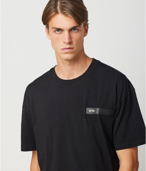 AVUS T-SHIRT, BLACK