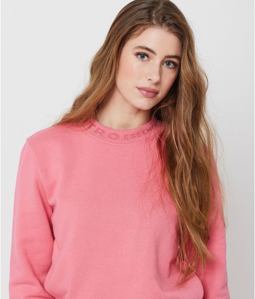 SWAN SWEATSHIRT JOGGING TOP, PINK
