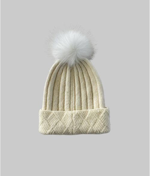 KRISTEN HAT, OFFWHITE