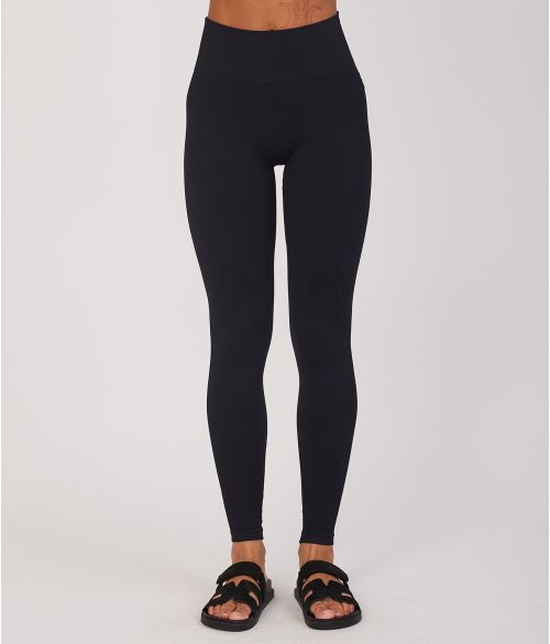 SOLEIL NŐI LEGGINGS, FEKETE
