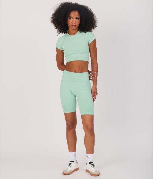 SOLEIL BIKER LEGGINGS, MINT