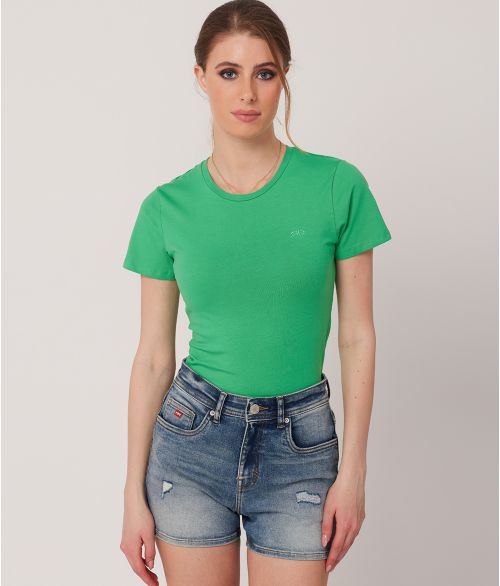 CHRYSTAL T-SHIRT, GREEN