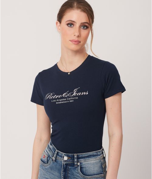 VEGA T-SHIRT, DARK BLUE