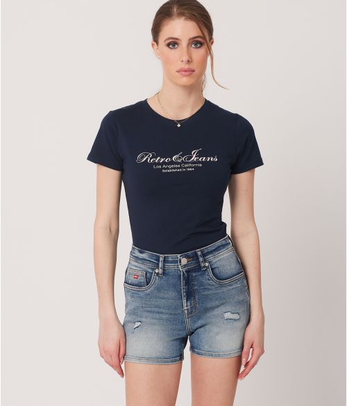 VEGA T-SHIRT, DARK BLUE