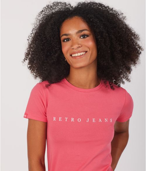 GWEN T-SHIRT, RASPBERRY