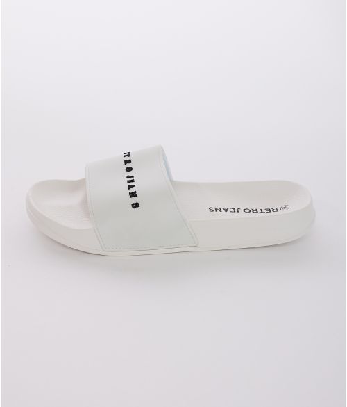 GWEN SLIPPER FLIP-FLOP, WHITE