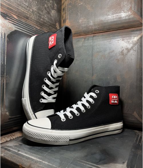 EDON MID SNEAKERS, BLACK