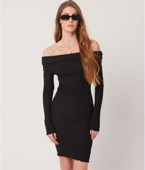 ROWYN DRESS, BLACK