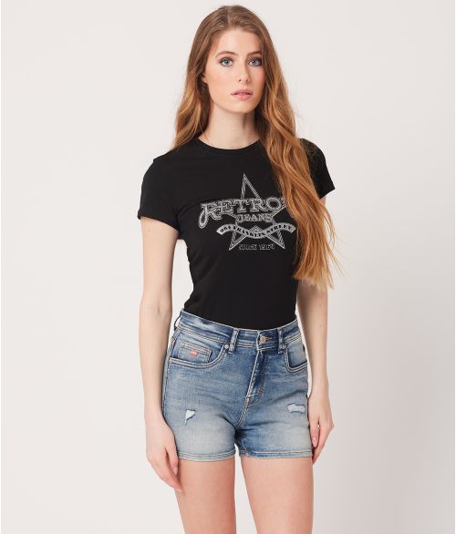 ROWYN T-SHIRT, BLACK